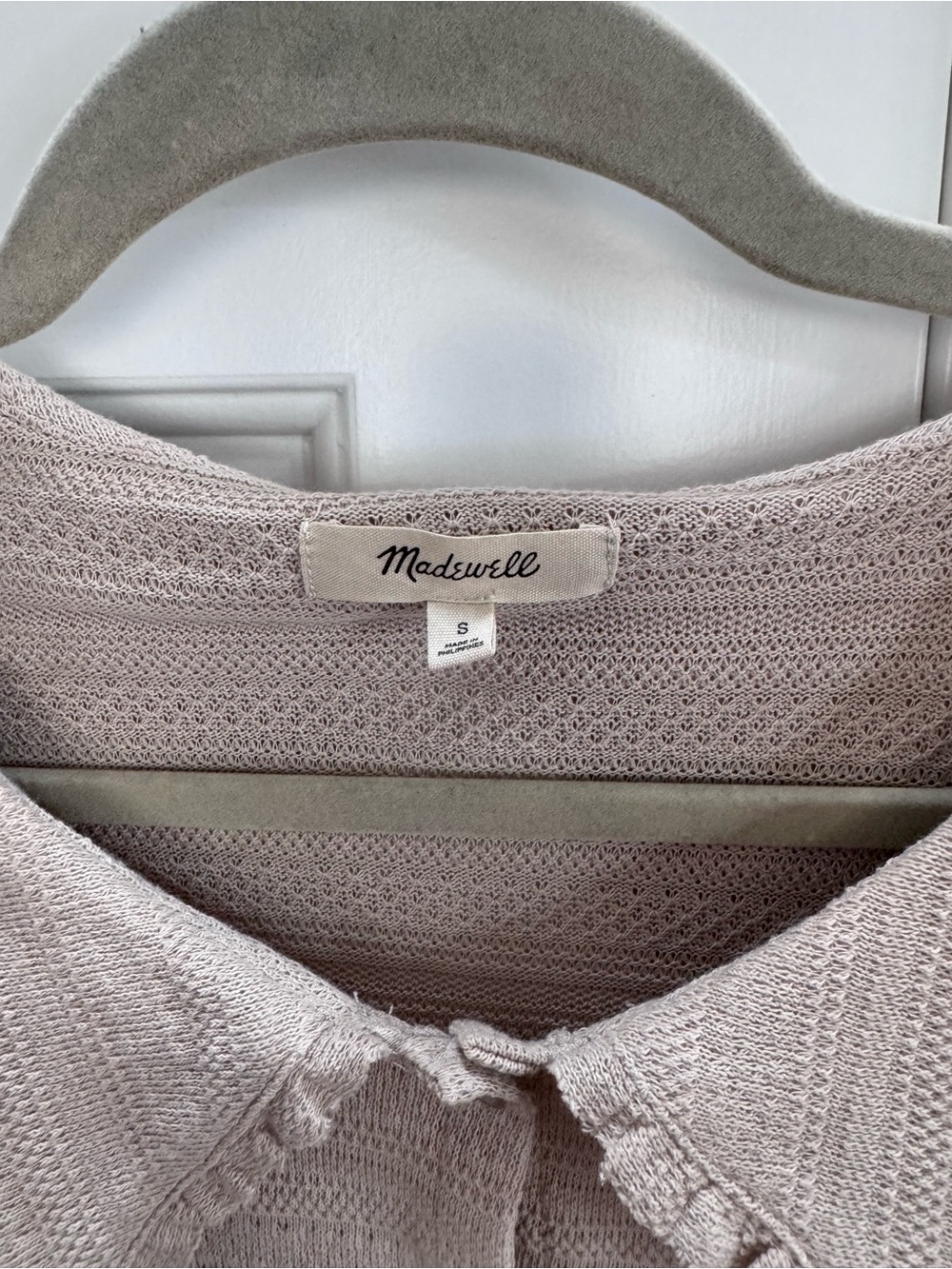 Madewell Ruffle-Collared Crop Top - Picture 3 of 4